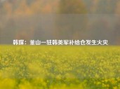 韩媒：釜山一驻韩美军补给仓发生火灾