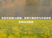 专家评英国PMI数据：政策不确定性与外部冲突影响经济前景