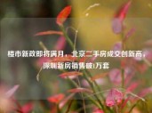 楼市新政即将满月，北京二手房成交创新高，深圳新房销售破1万套