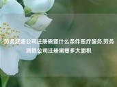 劳务派遣公司注册需要什么条件医疗服务,劳务派遣公司注册需要多大面积