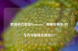 欧洲央行官员Stournaras：利率在明年9月左右可能降至接近2%